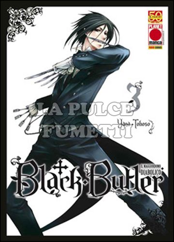 BLACK BUTLER #     3 - IL MAGGIORDOMO DIABOLICO - KUROSHITSUJI - 3A RISTAMPA